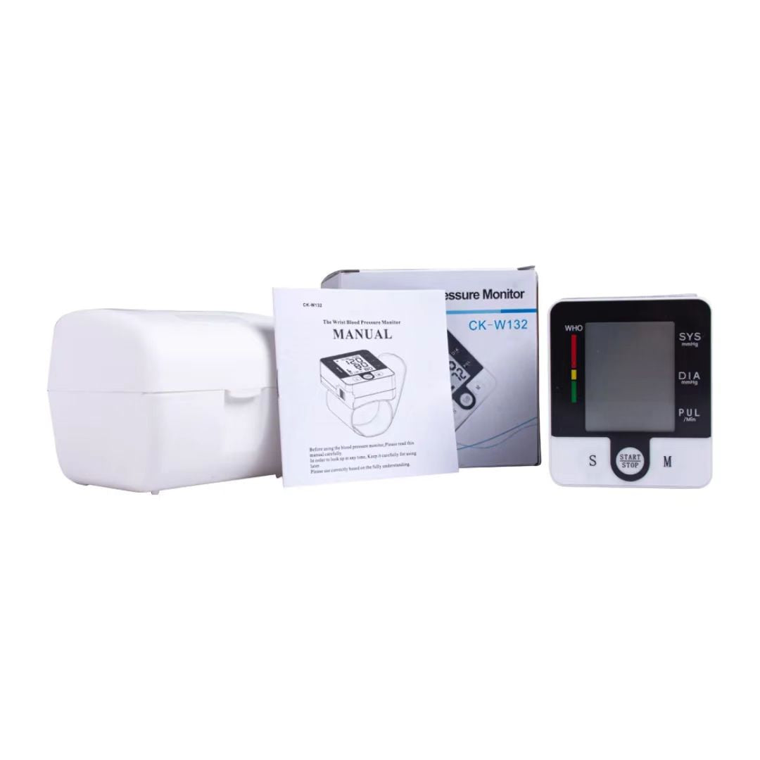 Hot-selling smart wrist voice-broadcast digital electronic blood pressure monitor