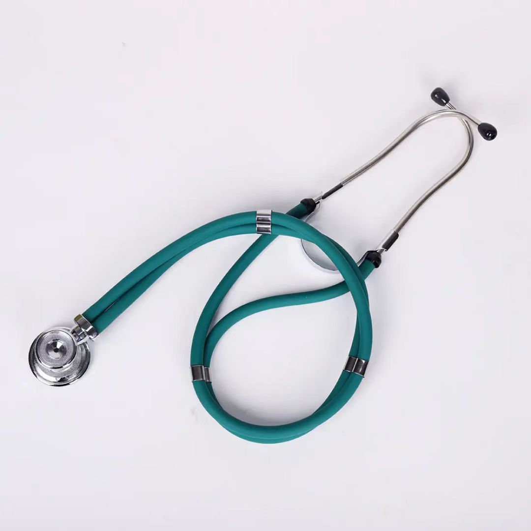 High-quality CE Certified Double-headed Aluminum Medical Stethoscope For Cardiology