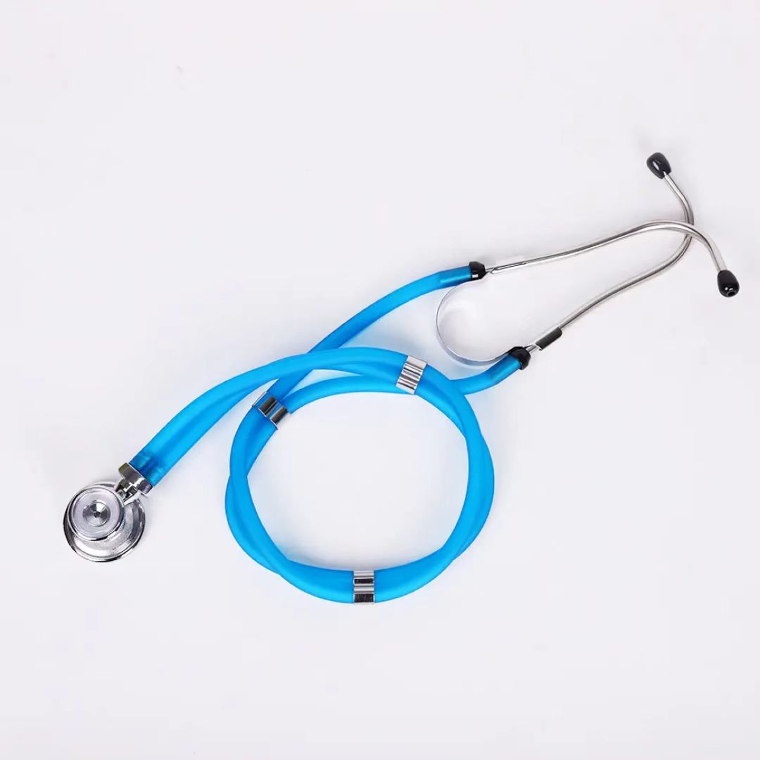 High-quality CE Certified Double-headed Aluminum Medical Stethoscope For Cardiology
