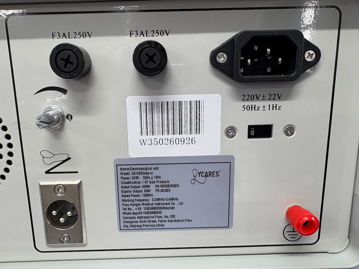 High-frequency Electrosurgical Unit