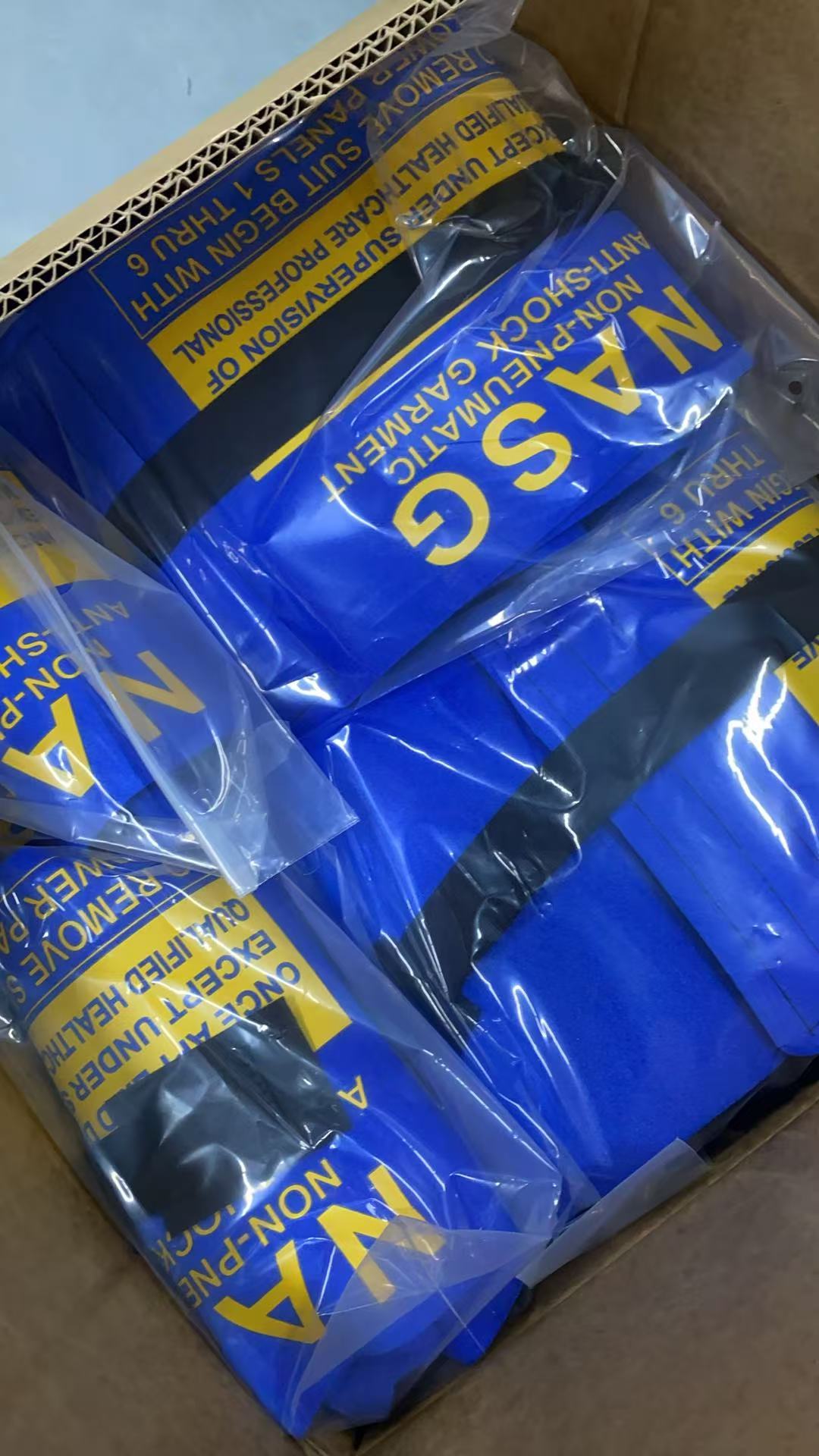 Non‑Pneumatic Anti‑Shock Garment (NASG)