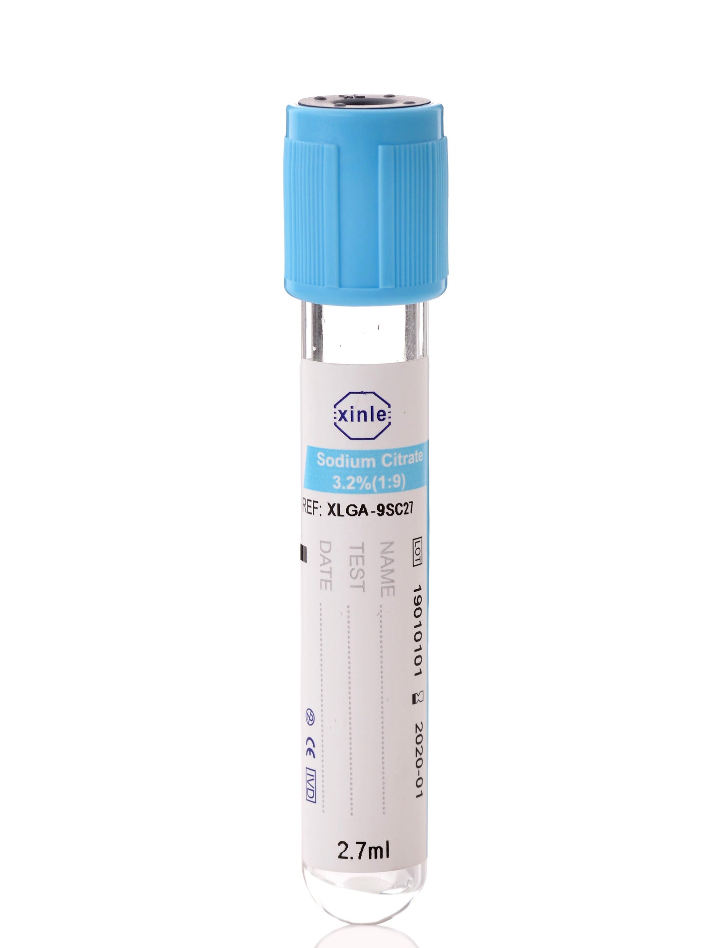 PT tube Blue Cap Vacuum Blood Collection Tube
