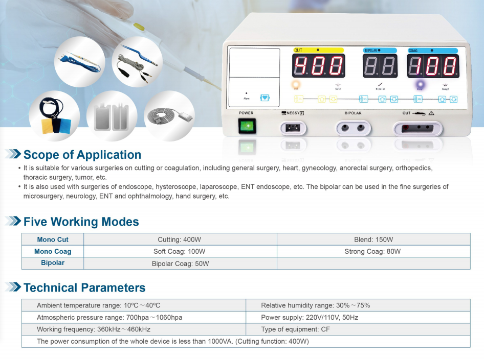High-frequency Electrosurgical Unit