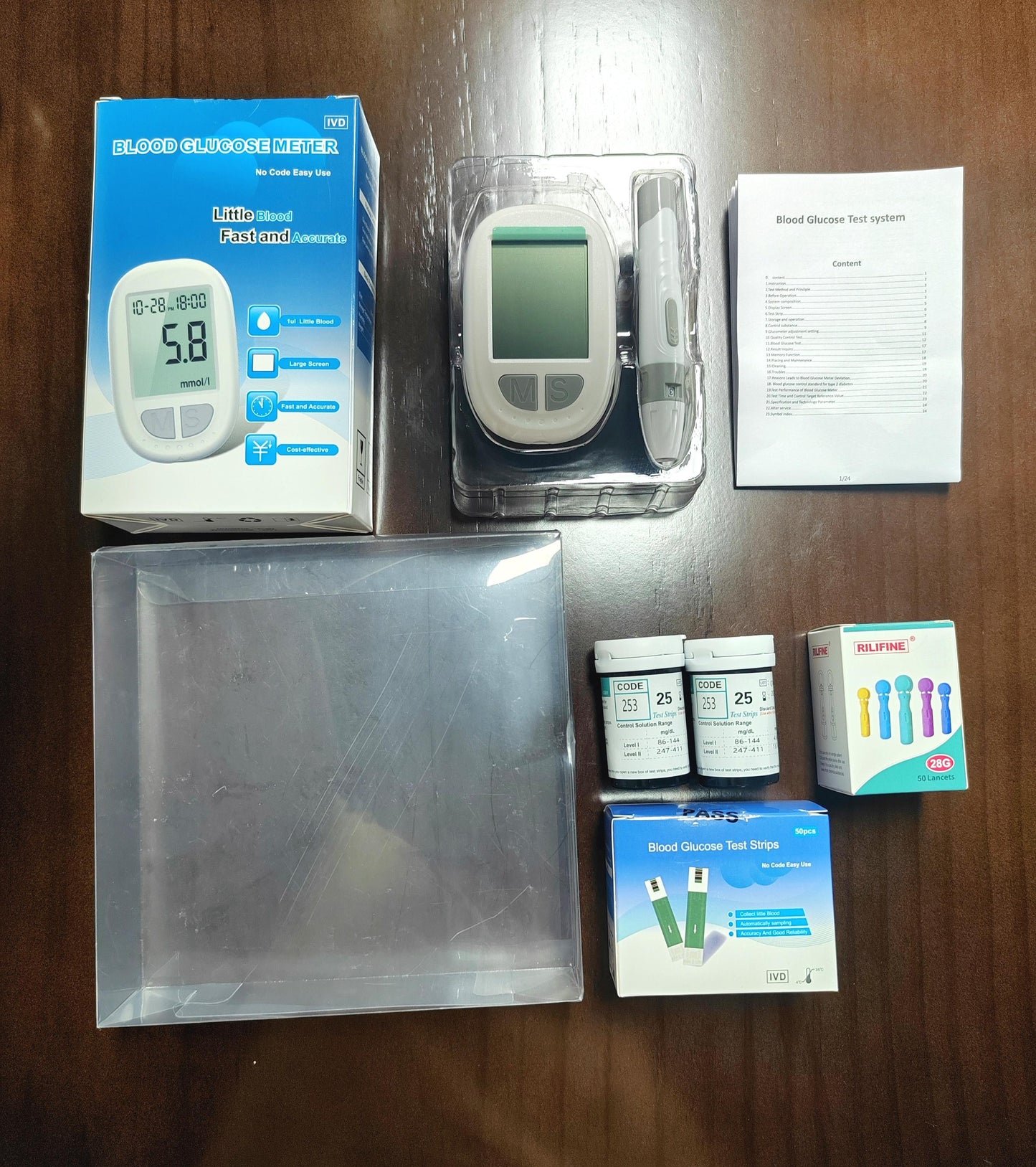 Blood Glucose Meter Test Kit