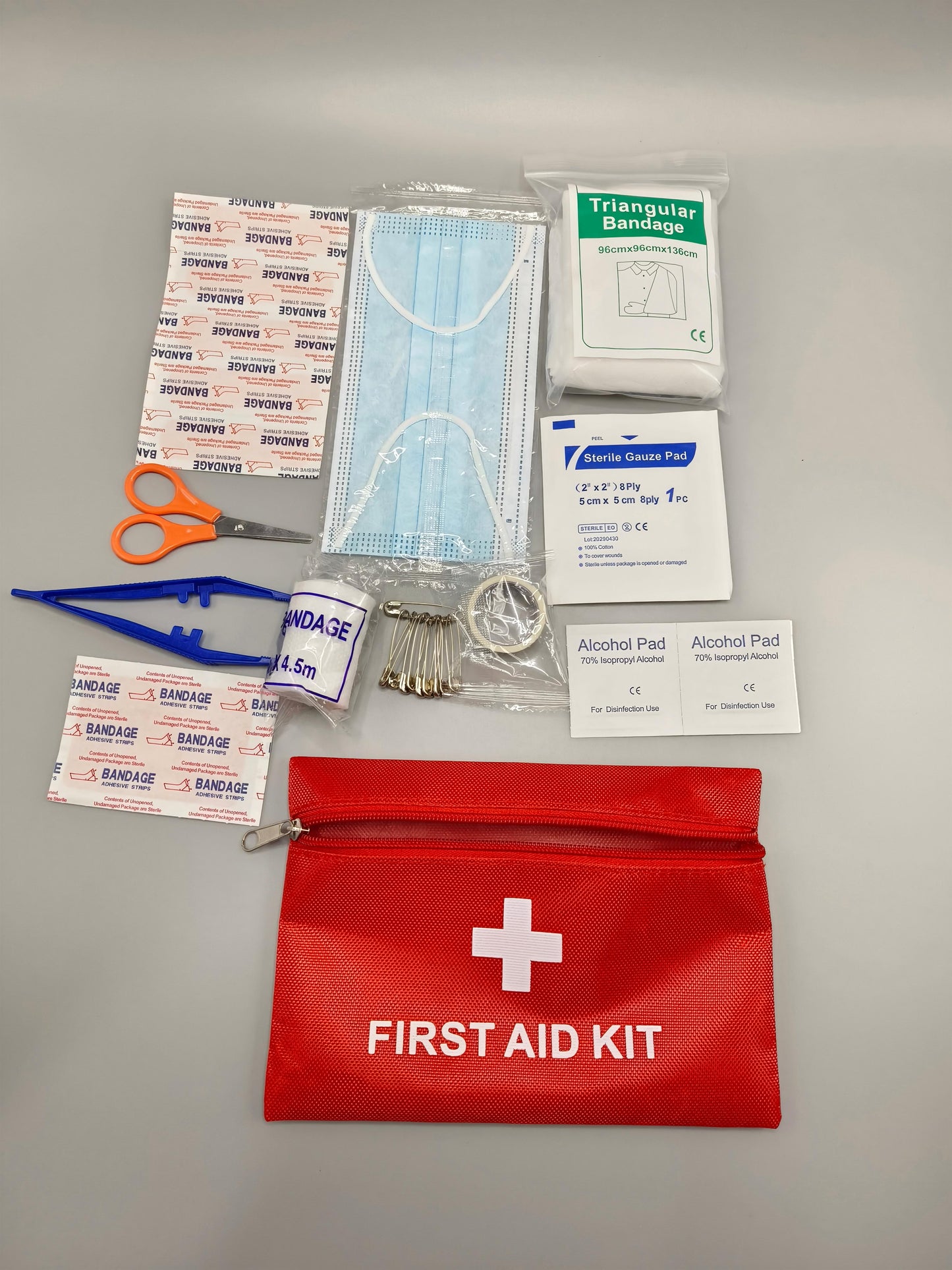 12-Piece First Aid Kit