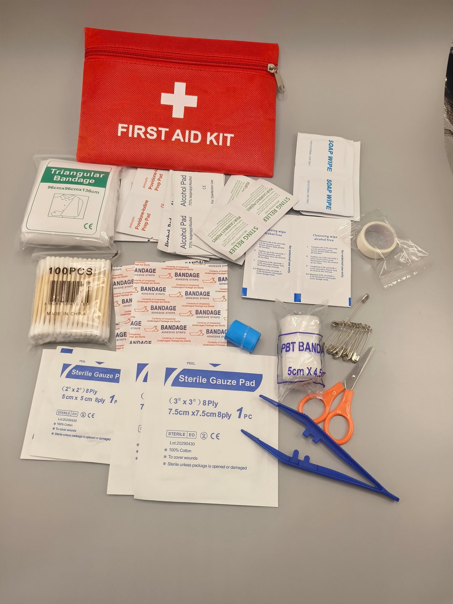 17-Piece First Aid Kit