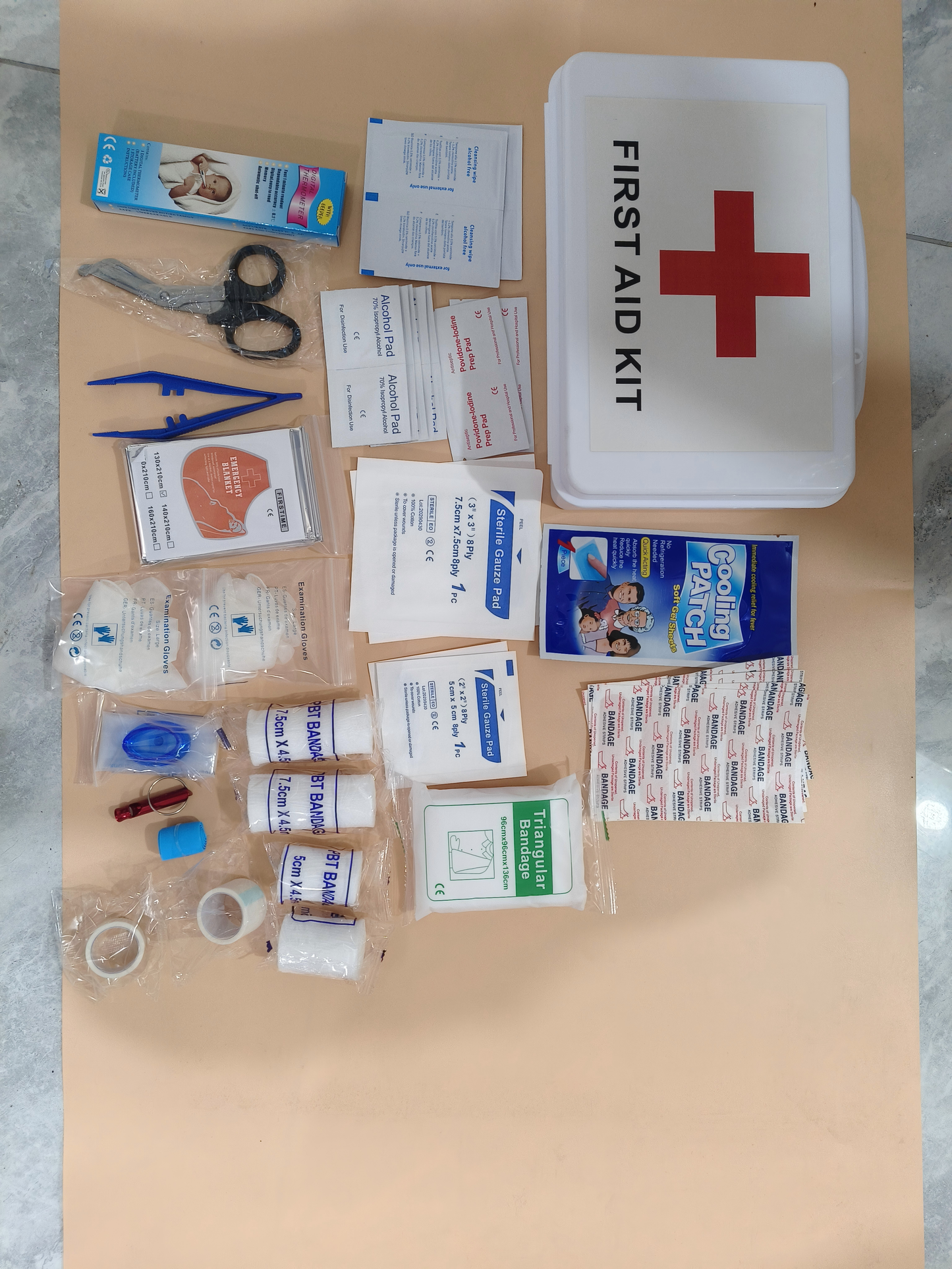 21-Piece First Aid Kit