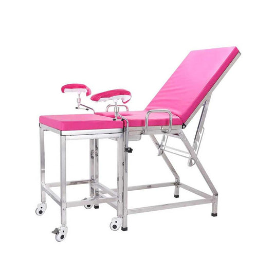 Stainless Steel Split - Type Obstetric Examination Bed (1750×600×820mm)