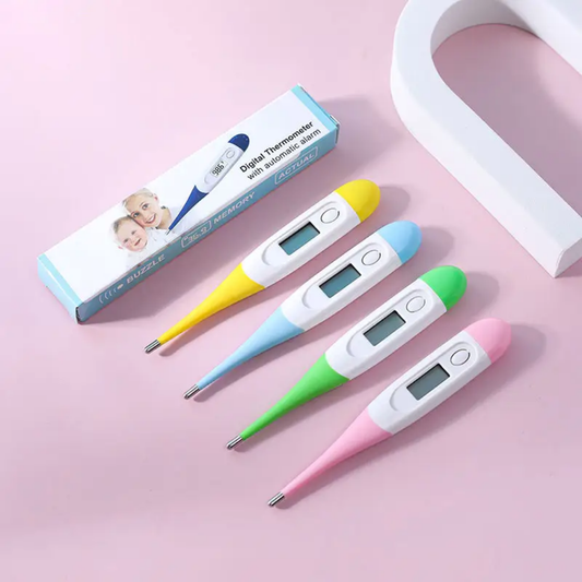 Wholesale manufacturer household flexible soft-head baby electronic digital thermometer