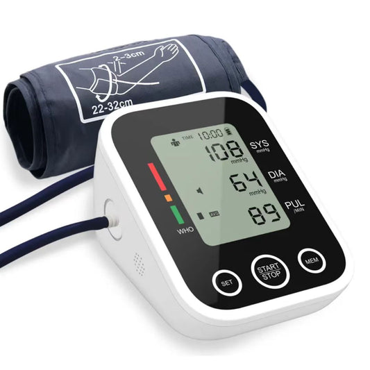 Home automatic voice upper arm digital electronic blood pressure monitor BP machine