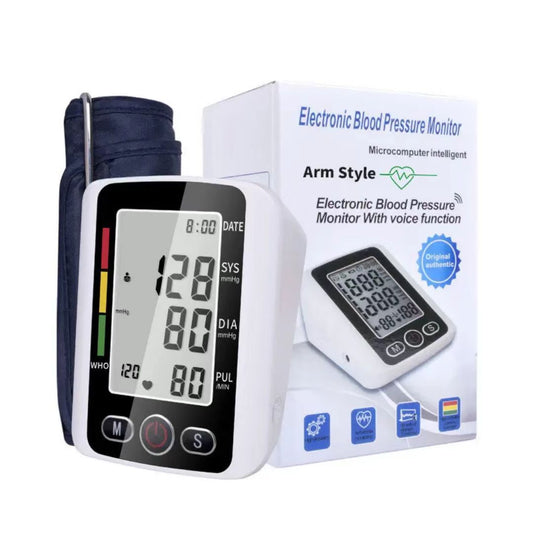 Bluetooth charging multi-voice upper arm digital electronic blood pressure monitor