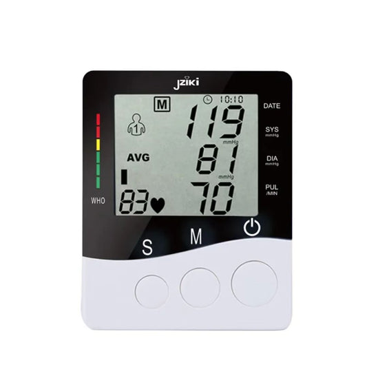 Portable medical upper arm fully automatic electronic blood pressure monitor