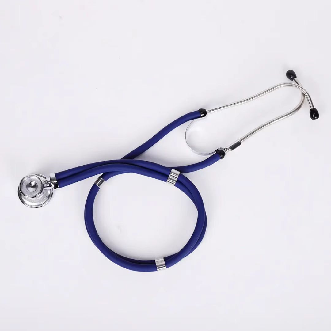 High-quality CE Certified Double-headed Aluminum Medical Stethoscope For Cardiology
