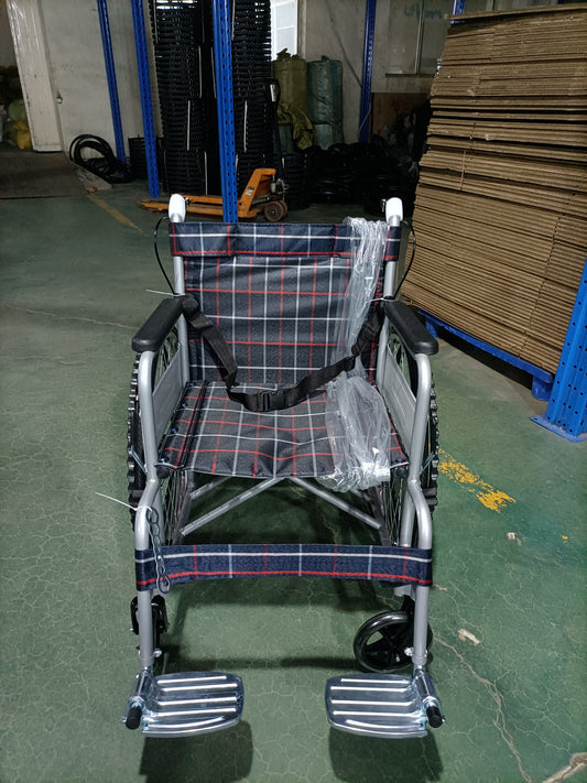 Grid Pattern Soft Pneumatic Tire Wheelchair