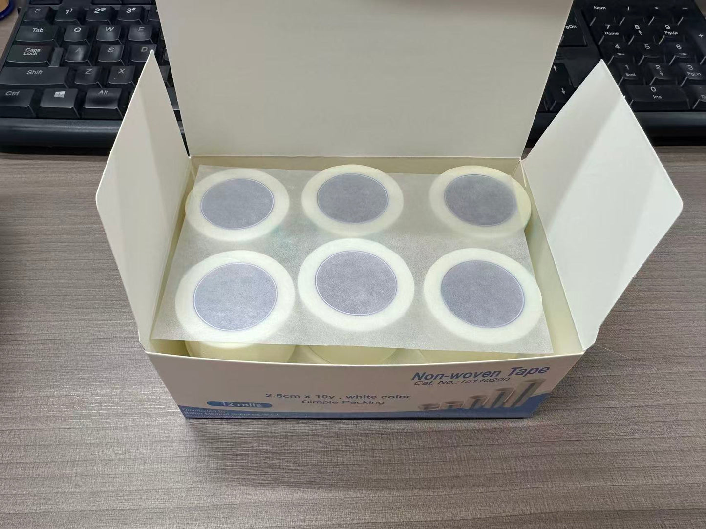Non-woven Medical Adhesive Tape / Surgical Paper Tape