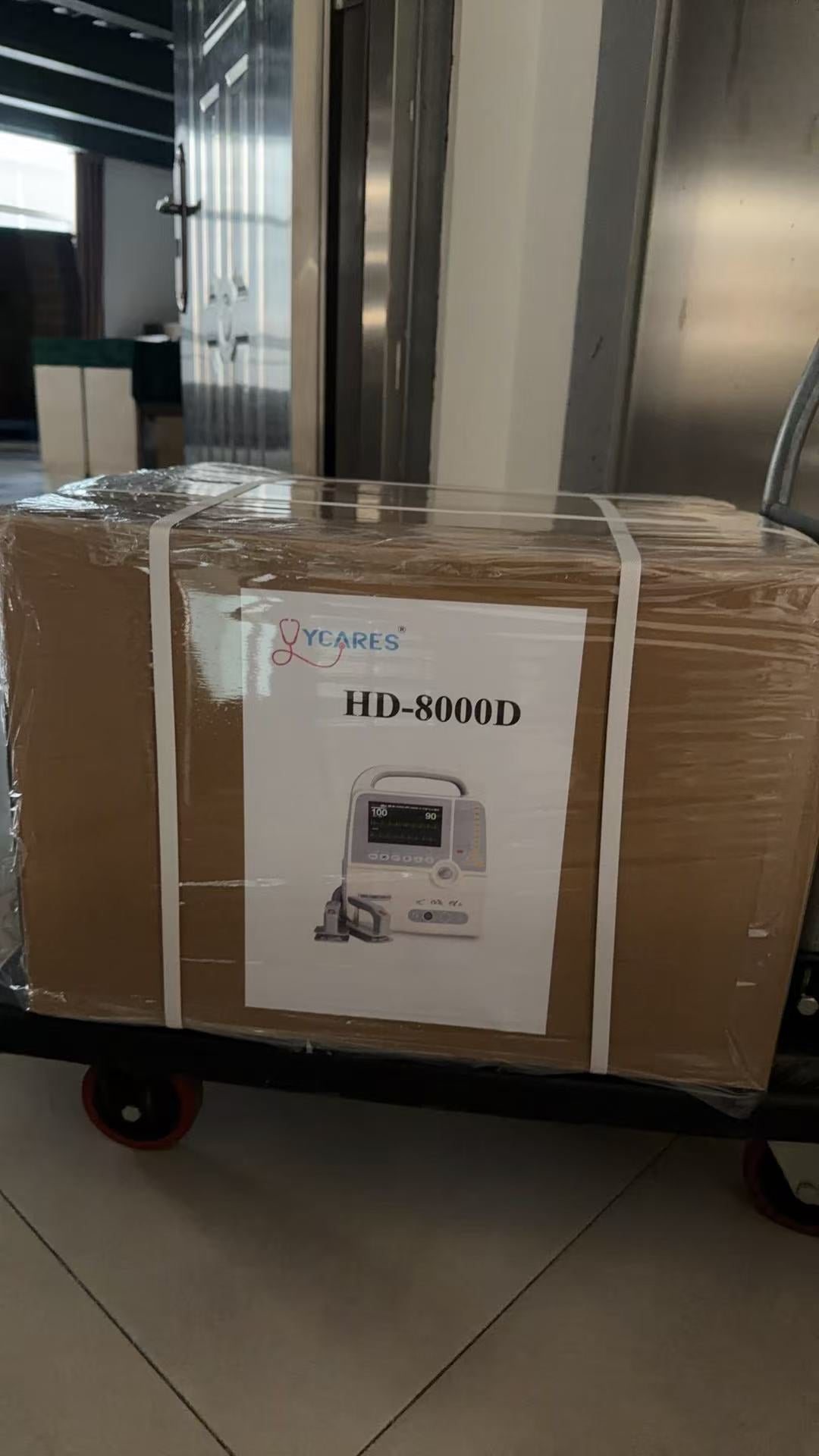 Biphasic Defibrillator Monitor (Defi-monitor) - Professional Emergency Cardiac Resuscitation Device with Multi-parameter Monitoring