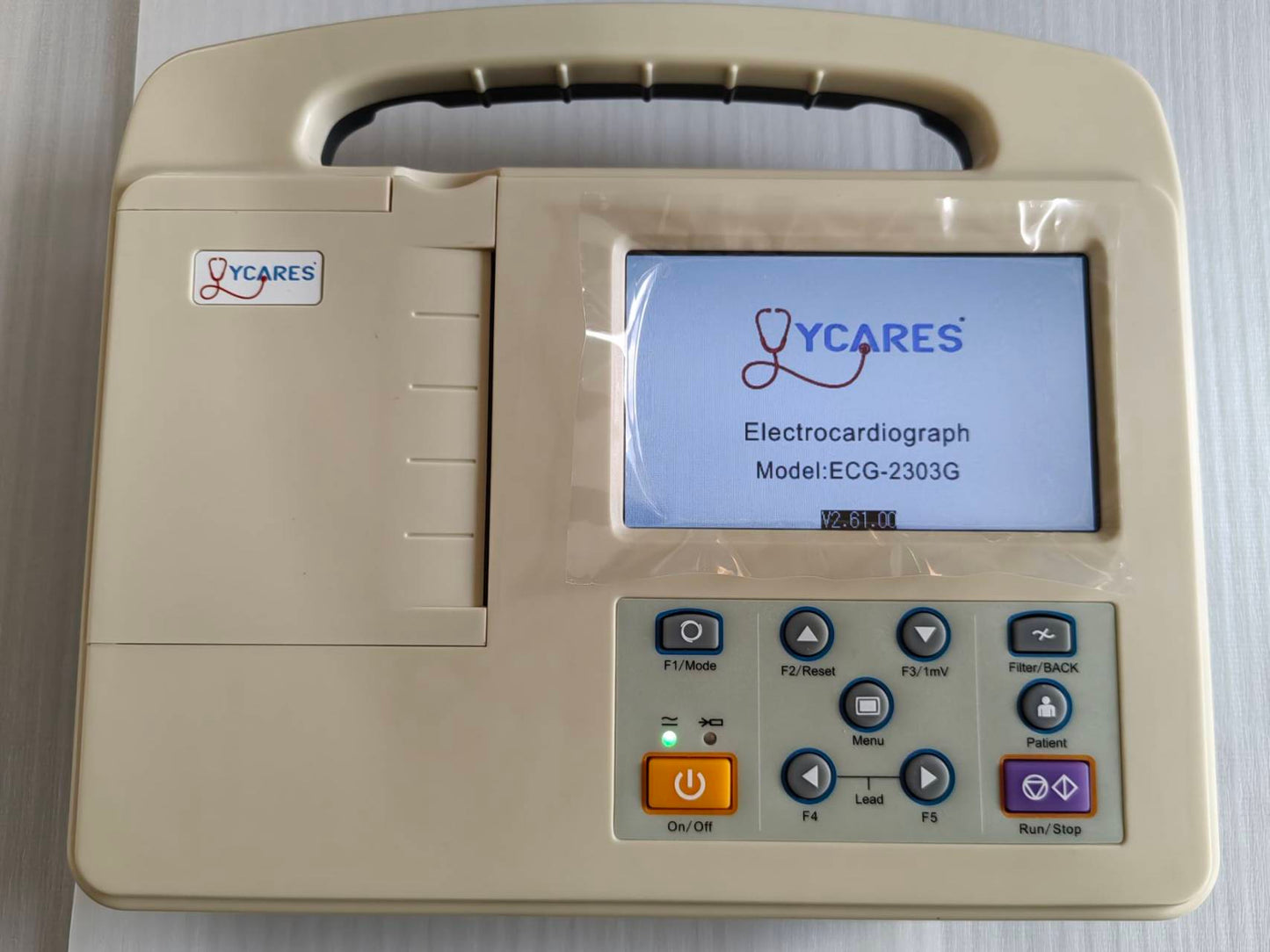 3-Channel ECG Monitor With Built-in Printer Portable ECG Machine For Home & Clinic Use