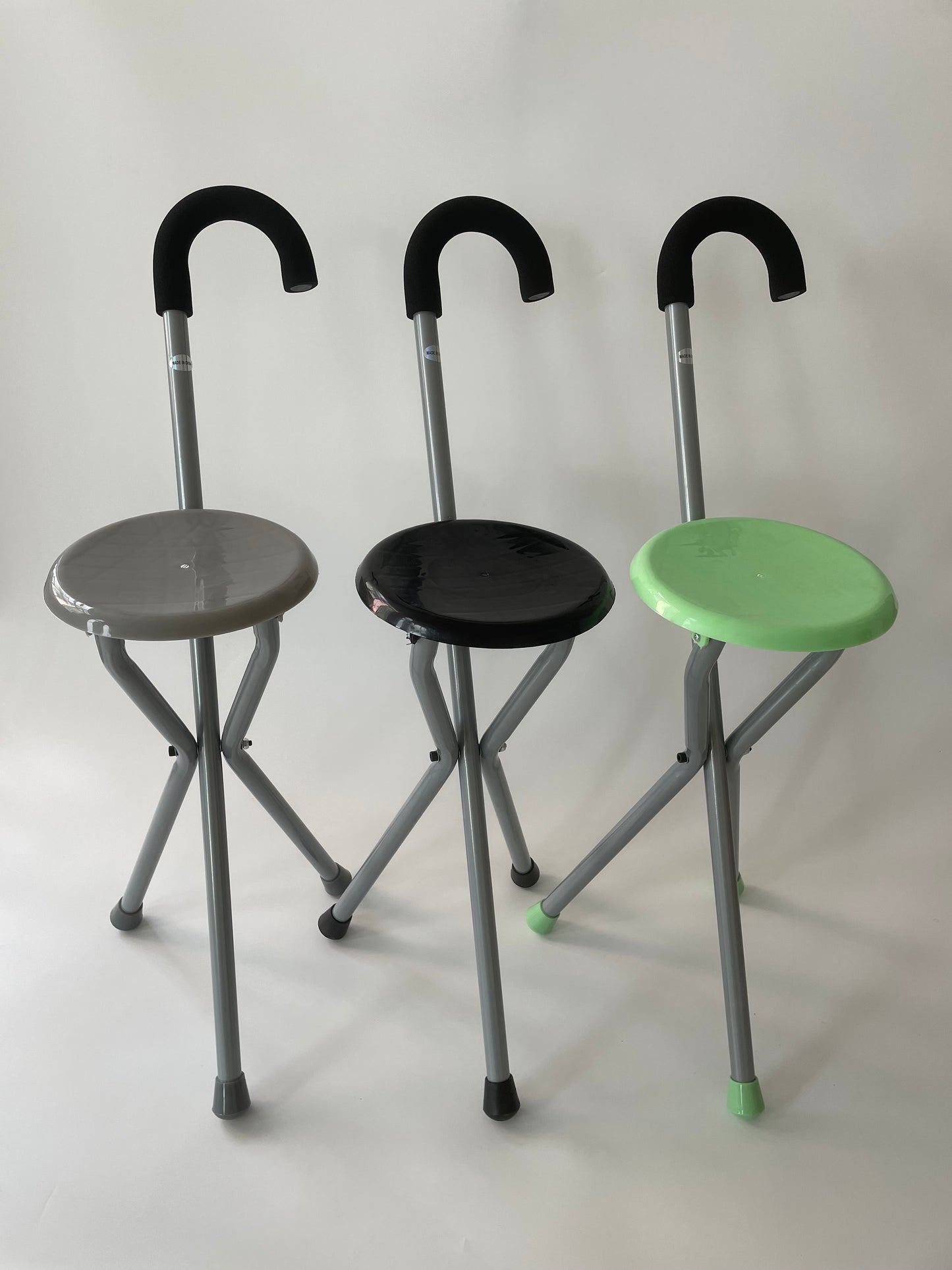 Folding Walking Cane with Seat / Walking Stick Stool