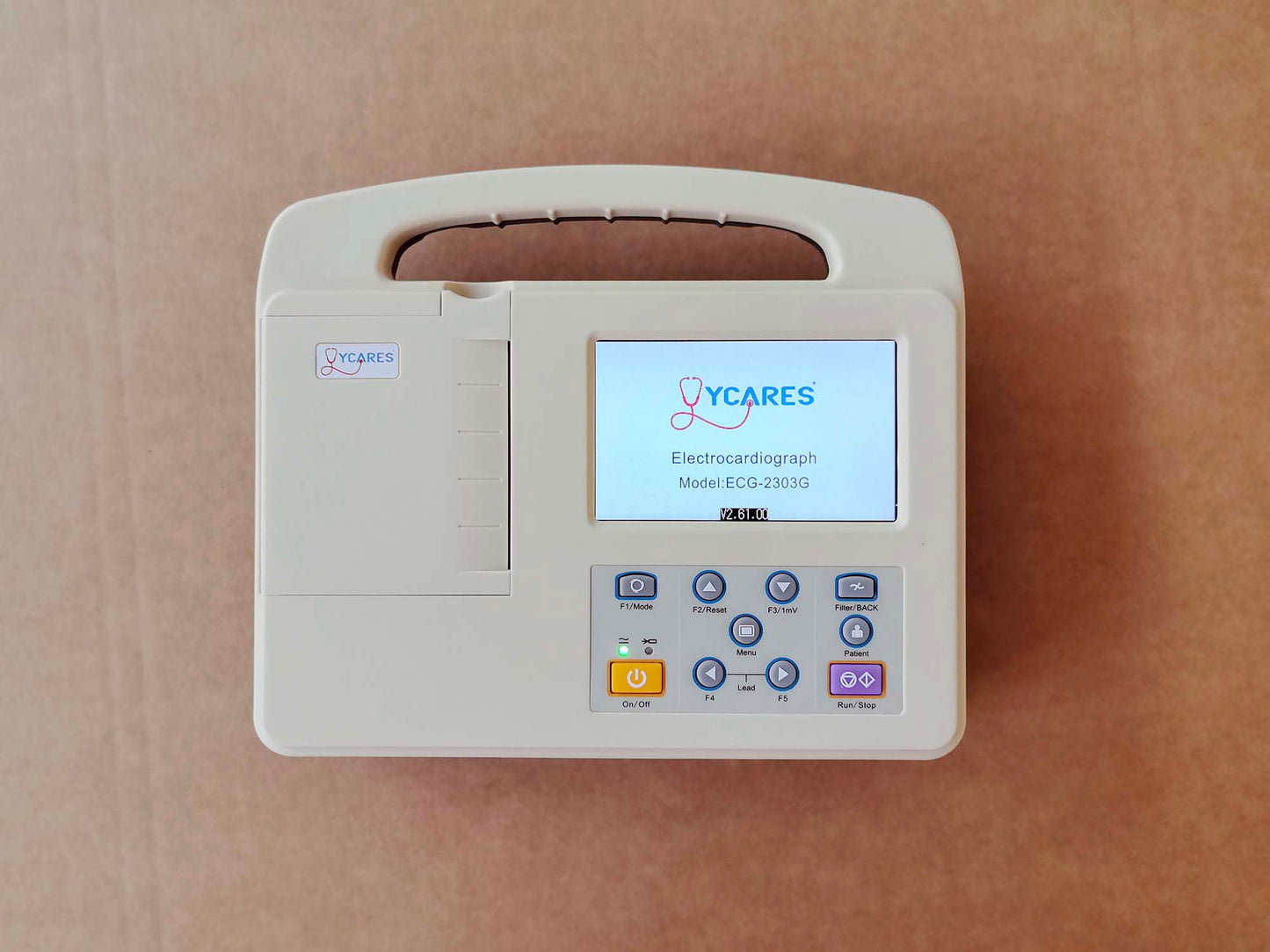 3-Channel ECG Monitor With Built-in Printer Portable ECG Machine For Home & Clinic Use