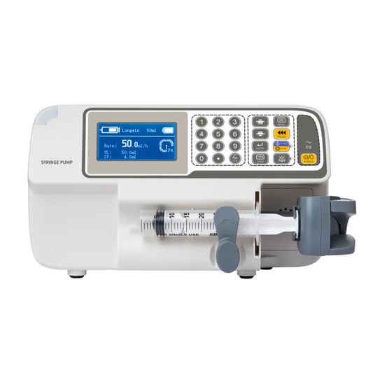 Numeric Keypad Syringe Pump with Optional Multi-Syringe Mode for Accurate Injection