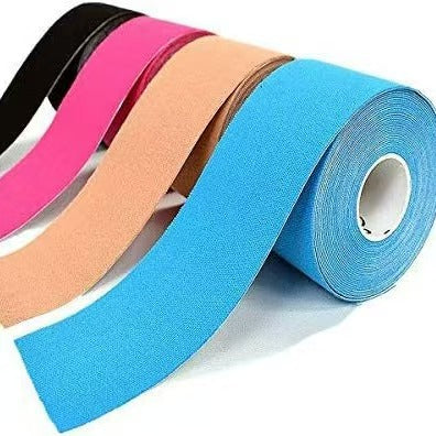Kinesiology Tape Sports Therapy: Waterproof Elastic Muscle Support Tape for Athletes, Pain Relief & Injury Recovery