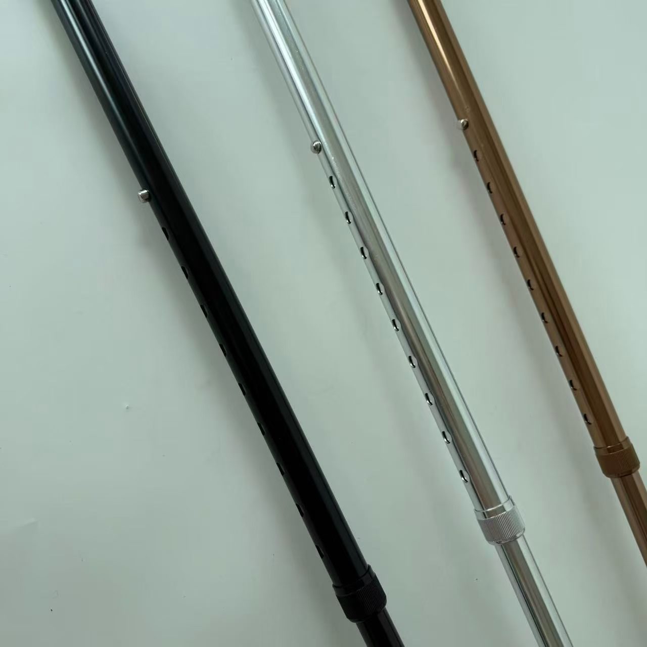 Lightweight 3 Prong Anti-slip Crutch