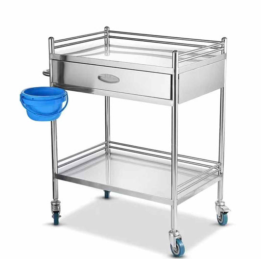 Stainless Steel Medical Treatment Trolley