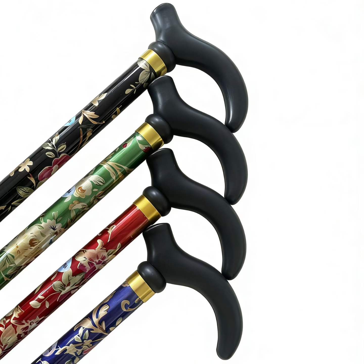 2 Sections Patterned Walking Stick