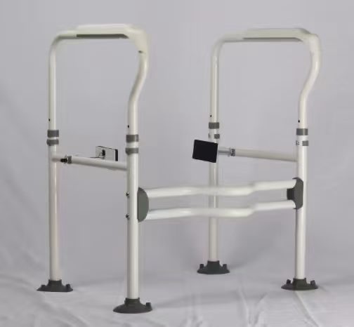 Height Adjustable Toilet Safety Rail, Freestanding Toilet Grab Bar for Elderly & Disabled