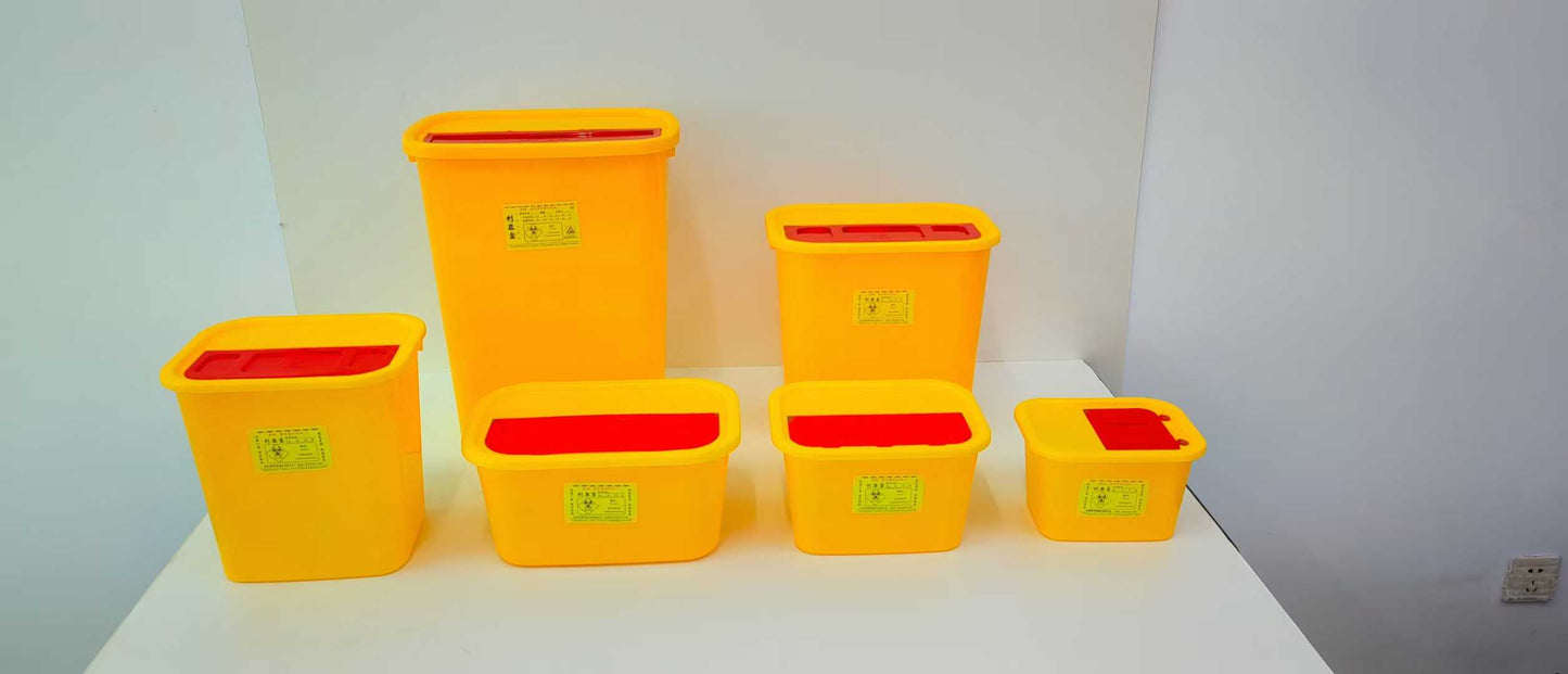 Square Medical Sharps Container