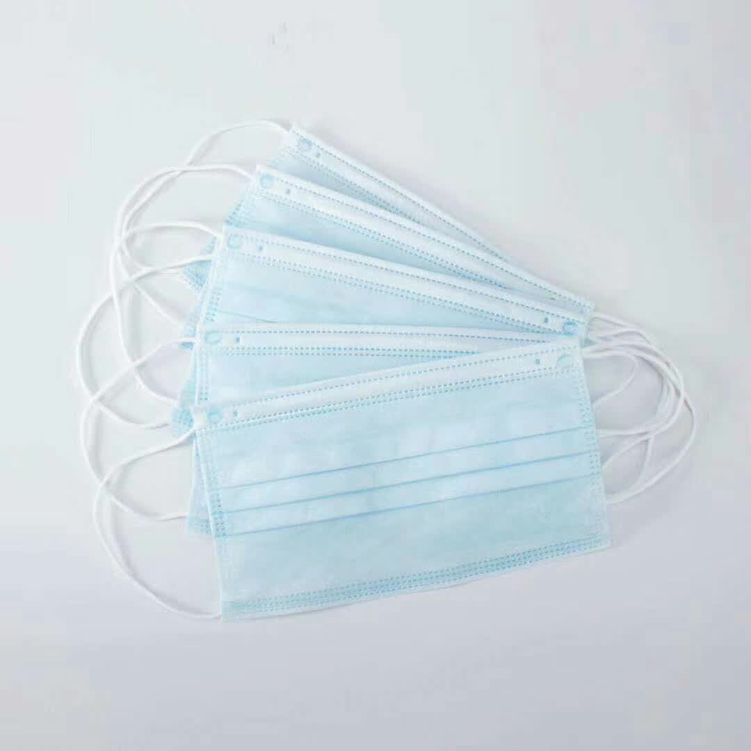 3 ply Disposable medical mask,17x9.5cm earloop,CE