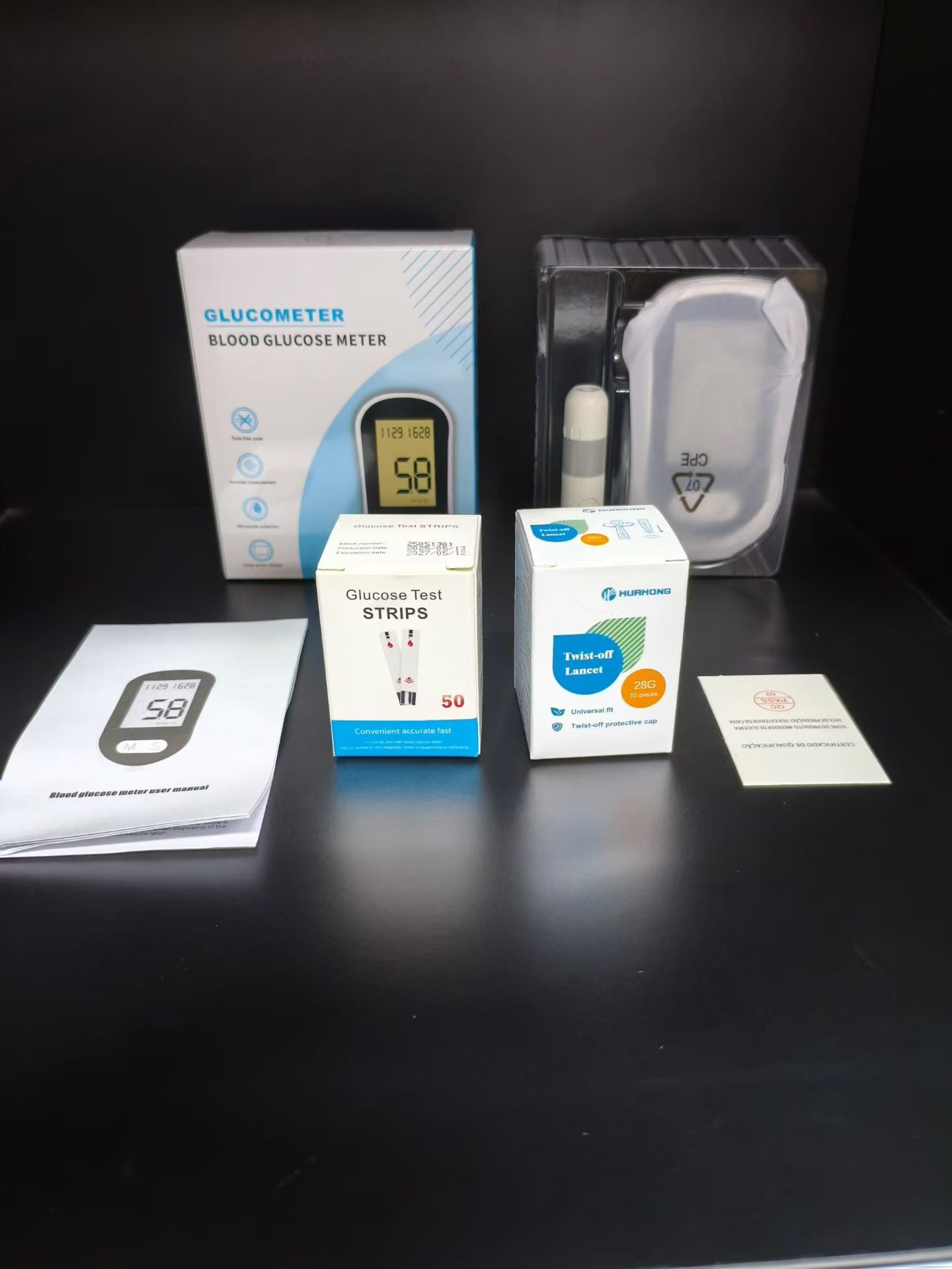 Blood Glucose Meter Test Kit