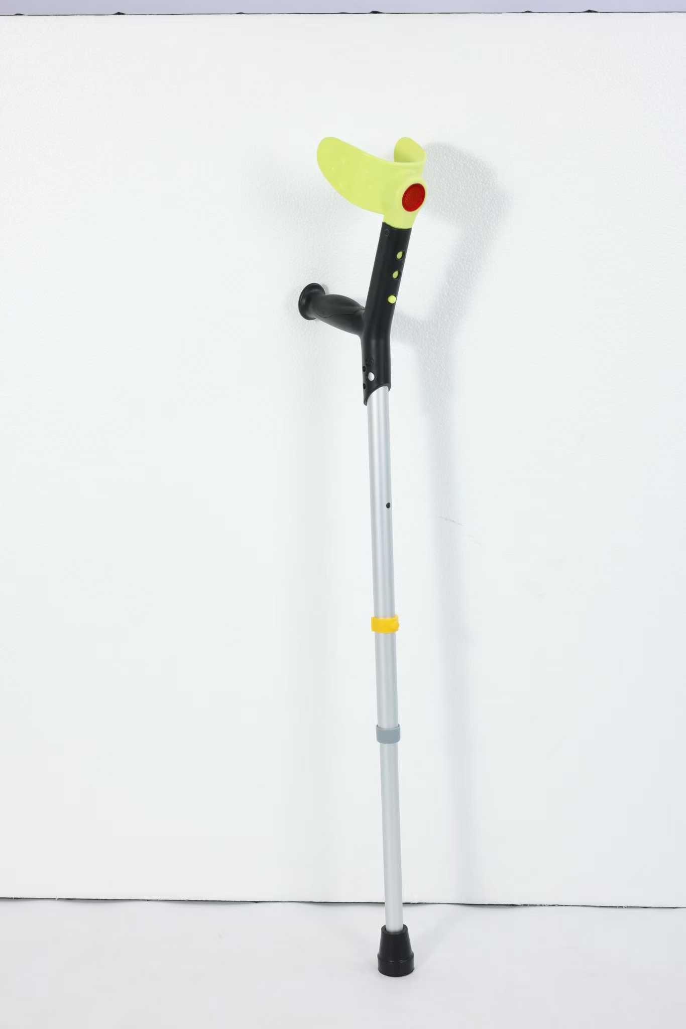 Colorful Kids Forearm Crutch, Adjustable Aluminum Pediatric Elbow Crutch