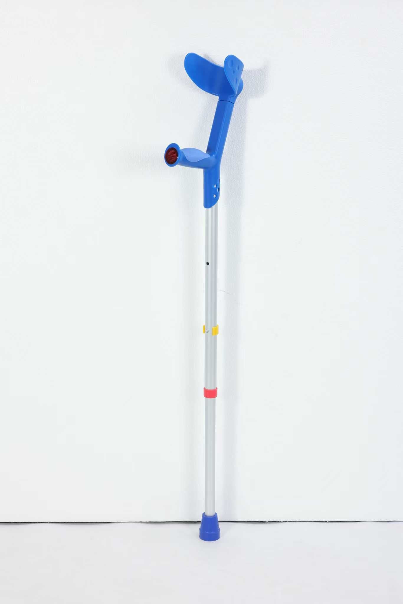 Colorful Kids Forearm Crutch, Adjustable Aluminum Pediatric Elbow Crutch
