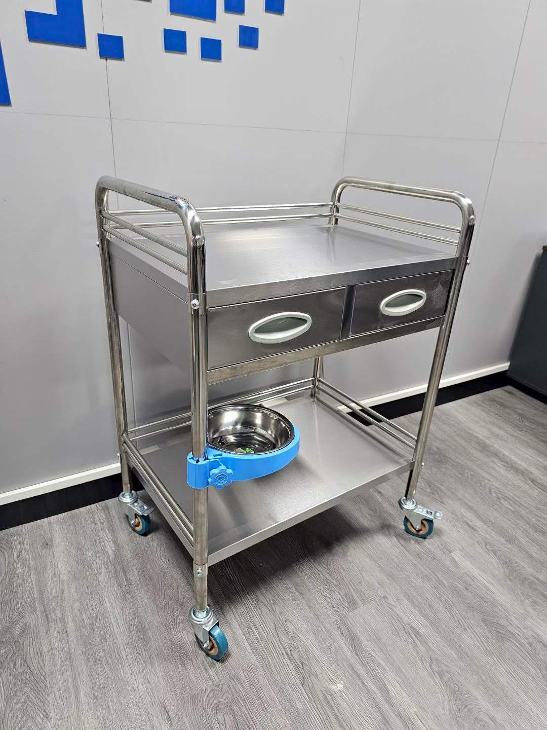 Stainless Steel Medical Treatment Trolley