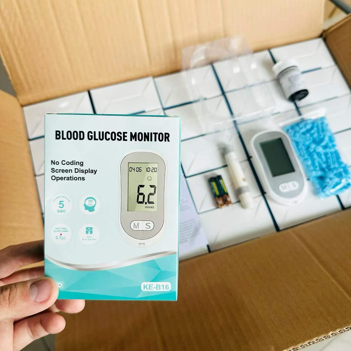 Digital Blood Glucose Meter For Home Use