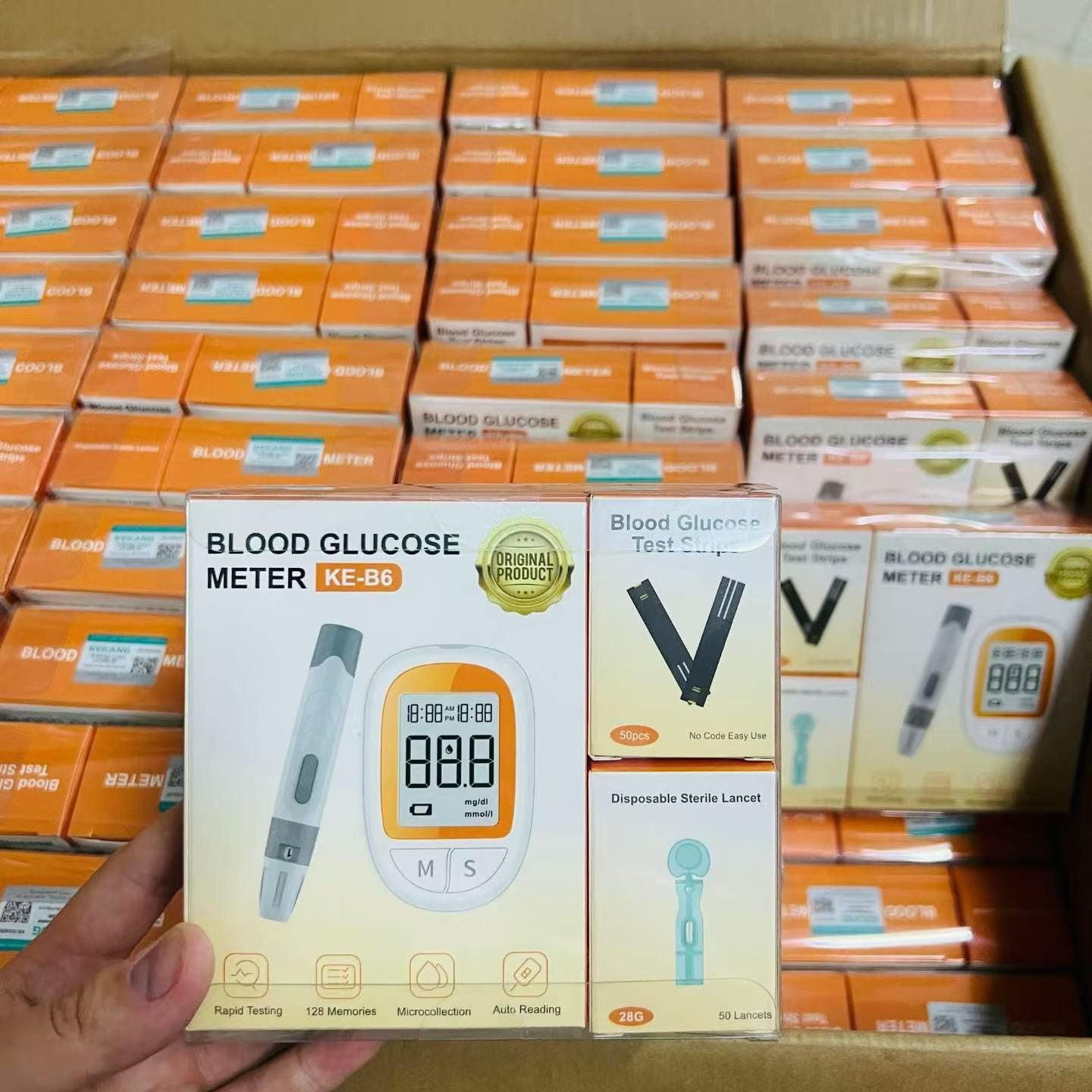 Digital Blood Glucose Meter For Home Use
