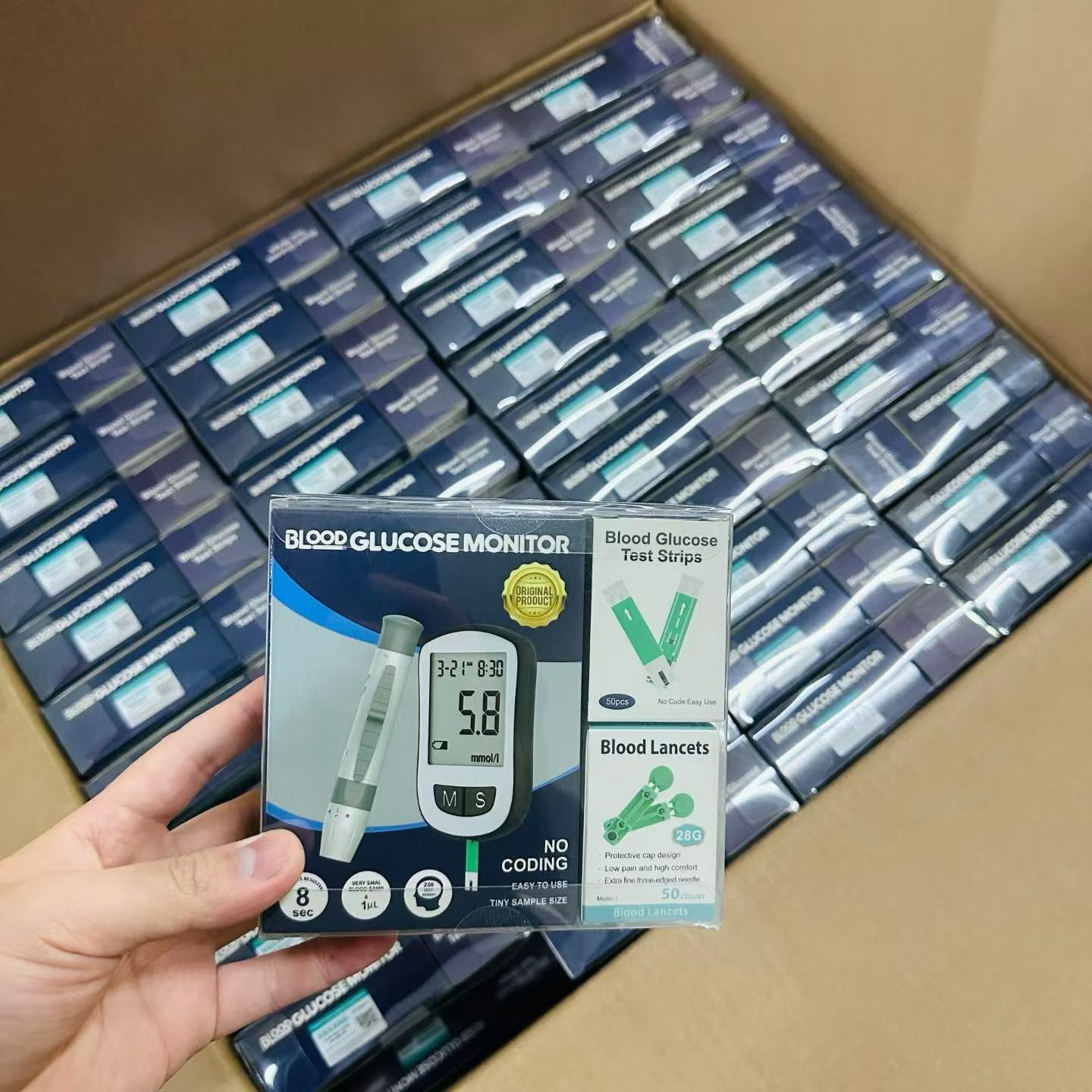 Digital Blood Glucose Meter For Home Use