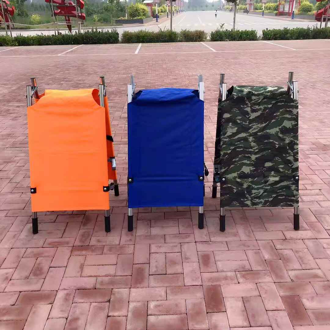 Aluminum Alloy Folding Stretcher, Portable Emergency Rescue Stretcher for First Aid