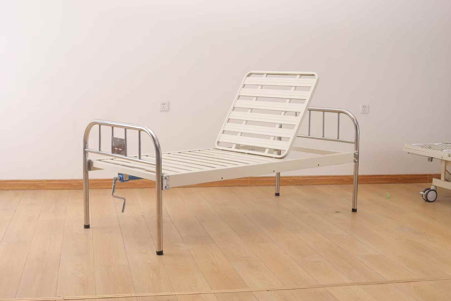 Stainless Steel Flat Hospital Bed