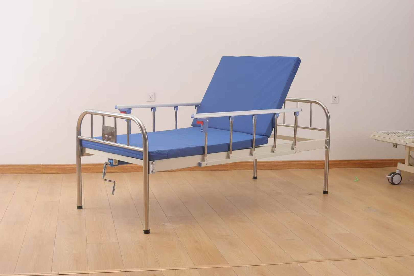 Stainless Steel Flat Hospital Bed