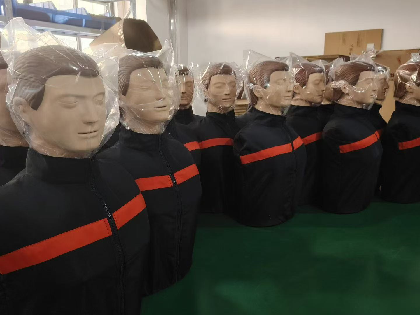 High-fidelity CPR & nursing mannequin models