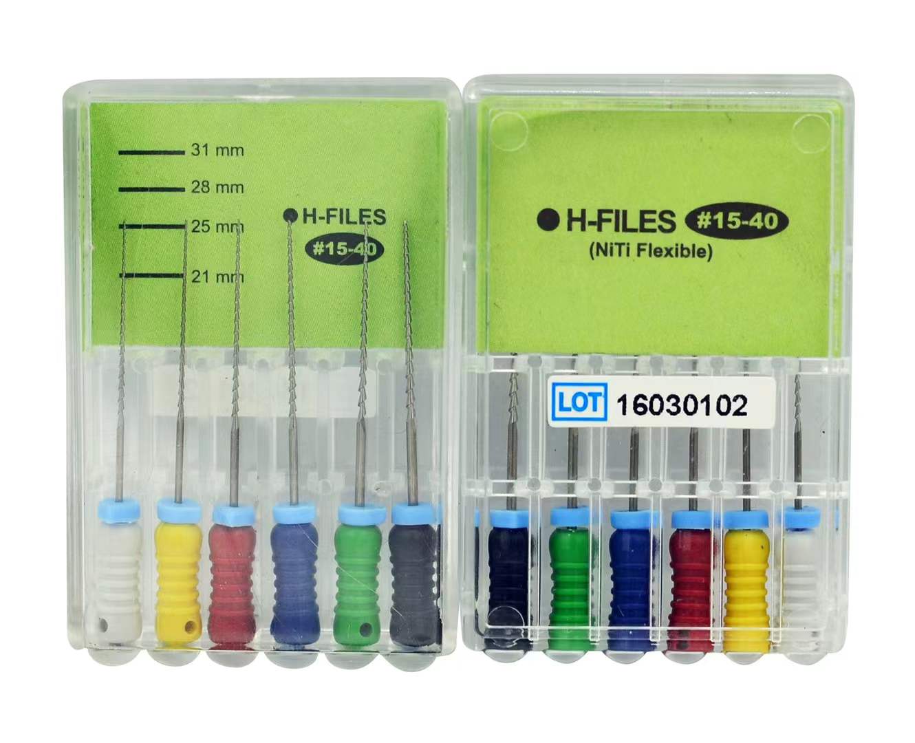 Dental NiTi Hand H-Files Root Canal Instruments