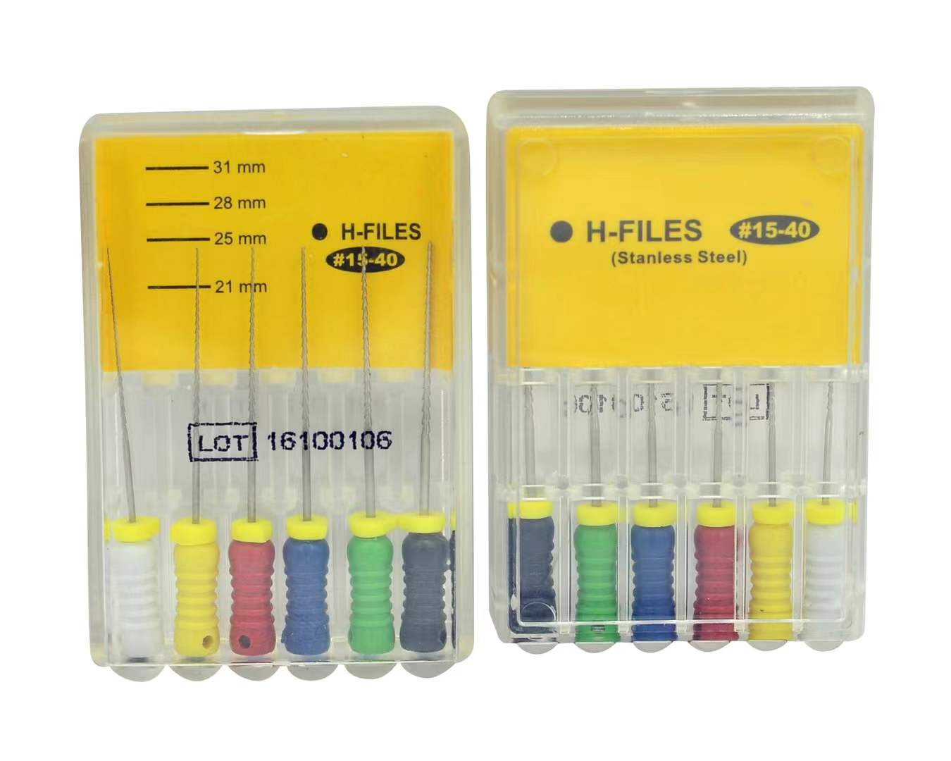 Dental NiTi Hand H-Files Root Canal Instruments