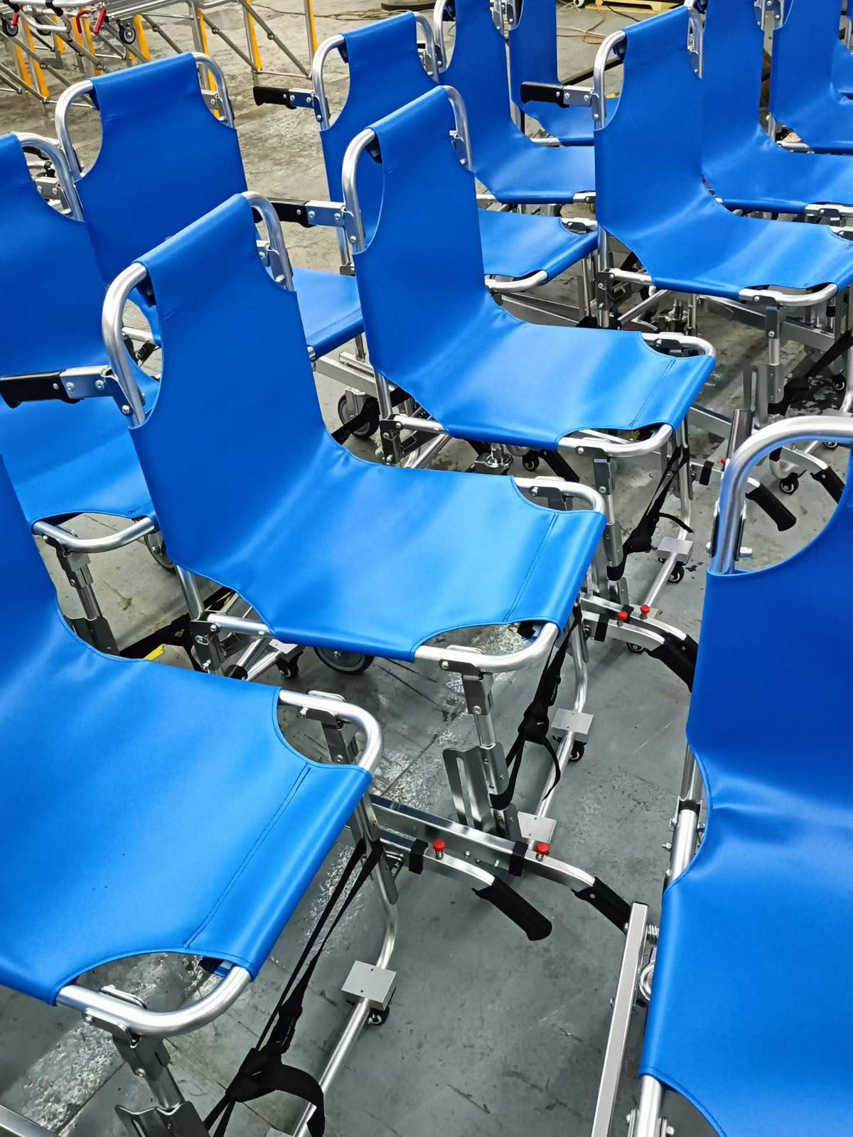 Aluminum Alloy Evacuation Stair‑Climbing Chair Stretcher