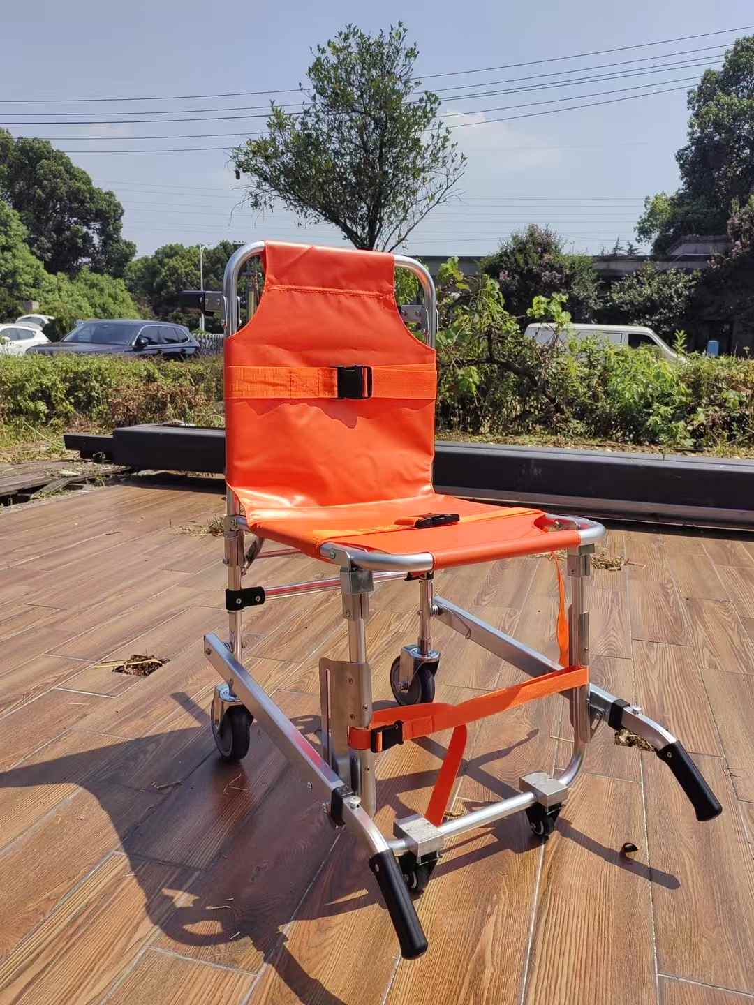 Aluminum Alloy Evacuation Stair‑Climbing Chair Stretcher