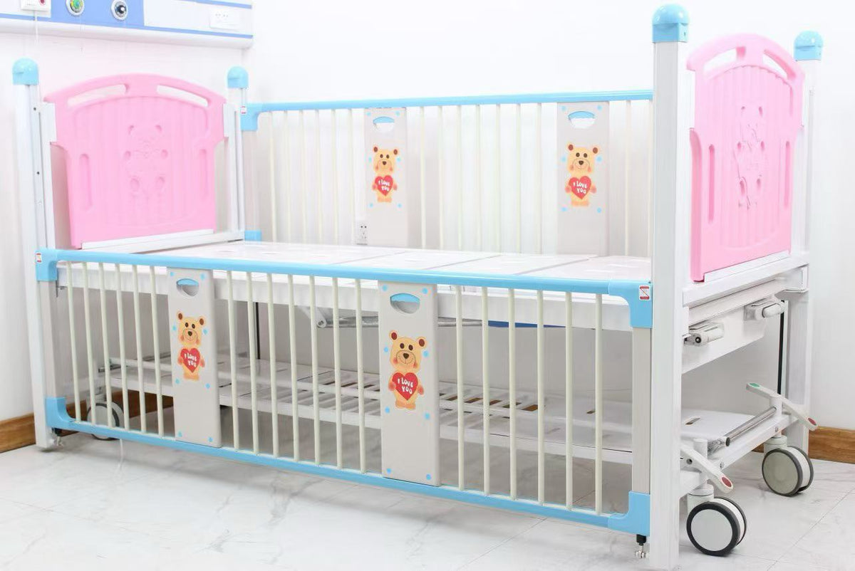 Manual Pediatric Hospital Bed / Children Nursing Bed