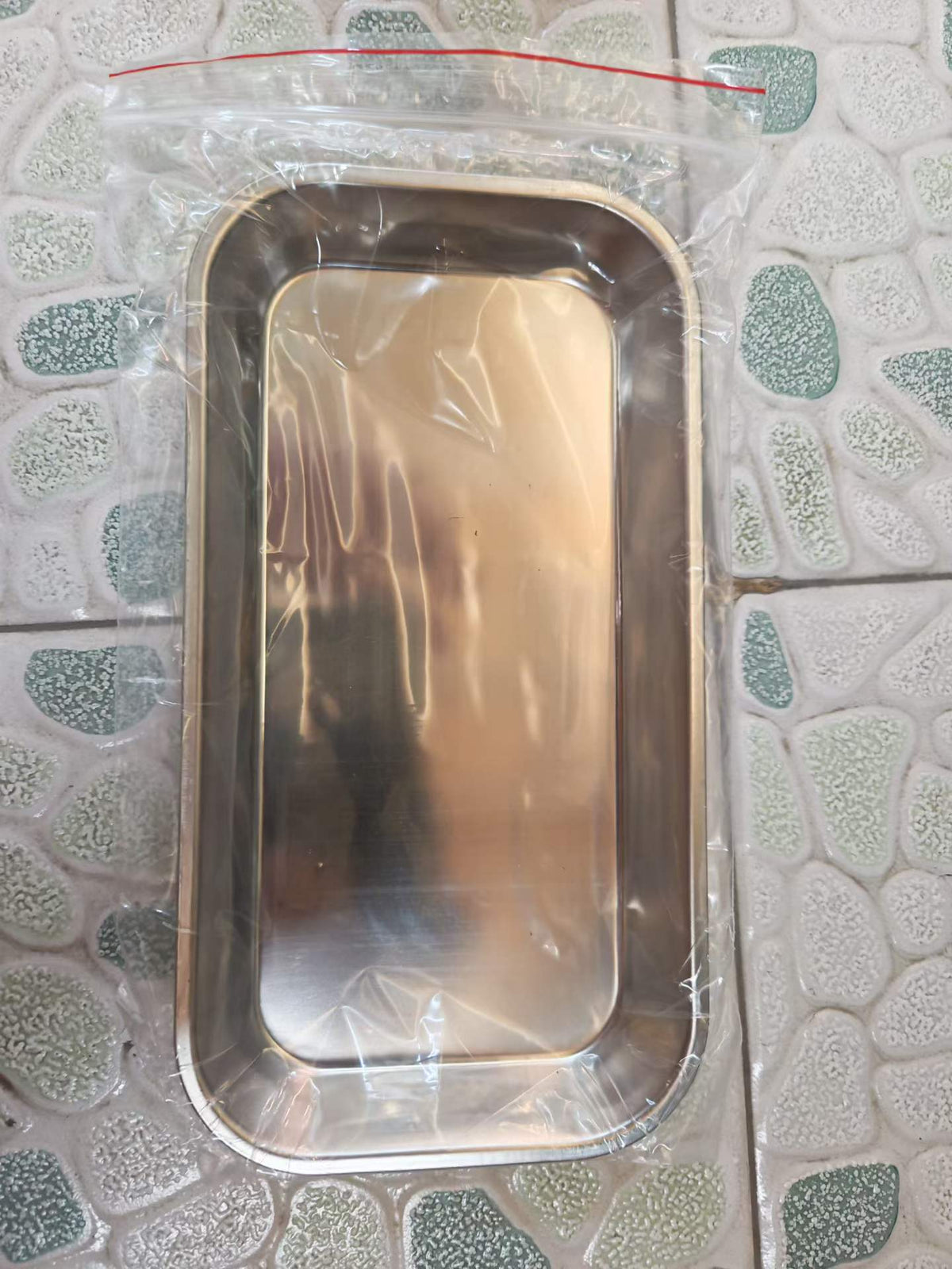 Reusable Stainless Steel Dental Instrument Tray, Medical Grade Metal Dental Setup Tray for Dental Clinic, Autoclavable