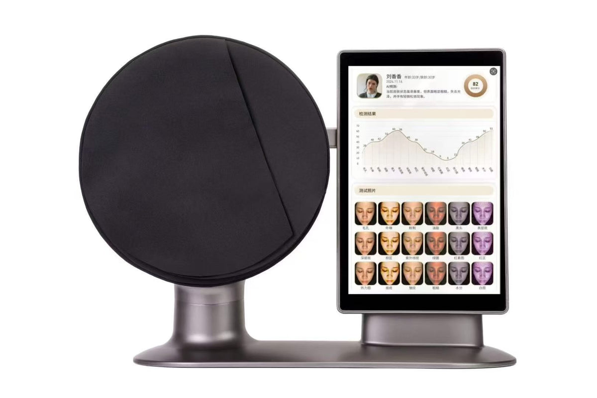 Smart AI Facial Skin Analyzer, Intelligent Face Skin Detector