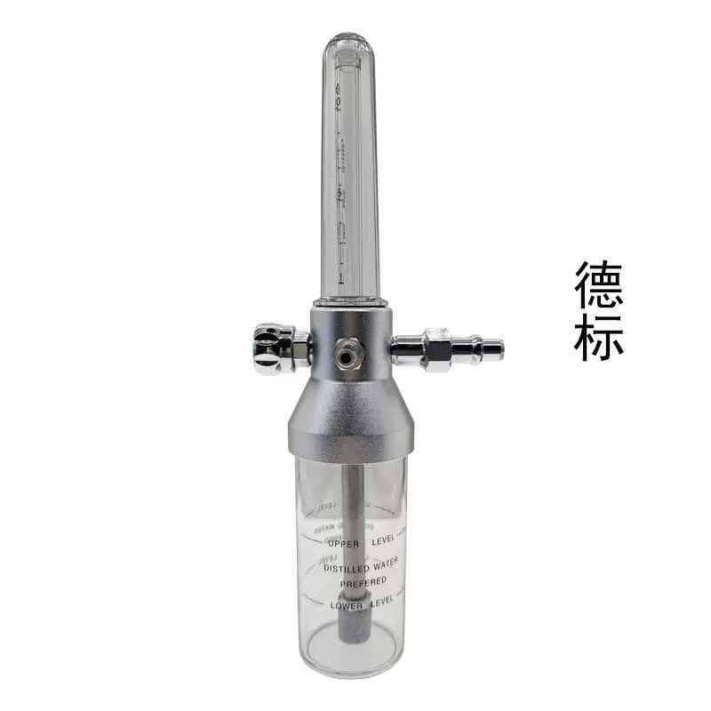 Wall Mounted Oxygen Flowmeter with Humidifier Bottle / Central Oxygen Supply Inhaler